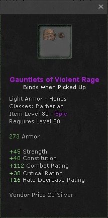Hands: Gauntlets of Violent Rage