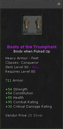 Feet: Boots of the Triumphant