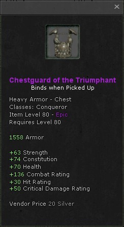 Chest: Chestguard of the Triumphant