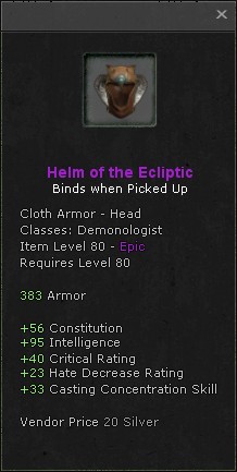 Head: Helm of the Ecliptic