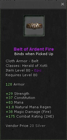 Belt: Belt of Ardent Fire