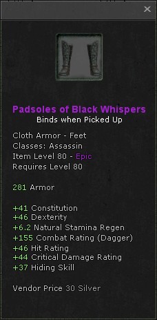 Feet: Padsoles Of Black Whispers