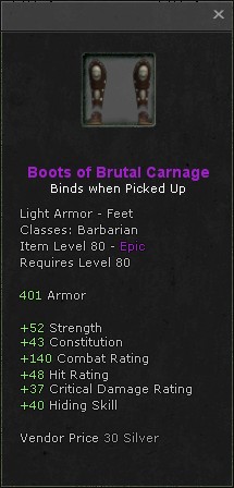 Shoulders: Armband of Brutal Carnage