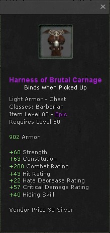 Chest: Harness of Brutal Carnage