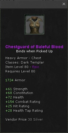 Chest: Chestguard of Baleful Blood