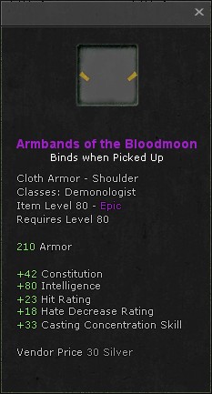Shoulders: Armbands of the Bloodmoon