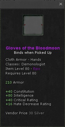 Hands: Gloves of the Bloodmoon