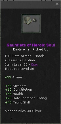 Hands: Gauntlets of Heroic Soul