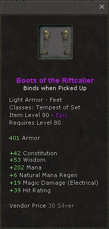 Feet: Boots of the Riftcaller