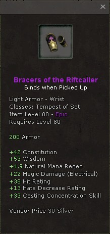 Wrists: Bracers of the Riftcaller