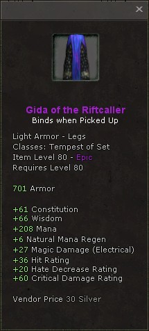 Legs: Gida of the Riftcaller