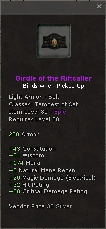 Belt: Girdle of the Riftcaller
