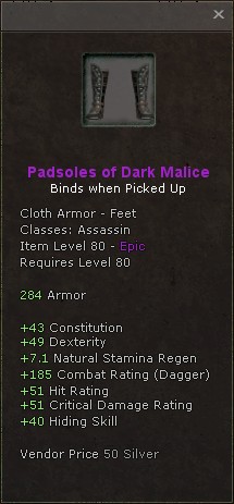 Feet: Padsoles of Dark Malice