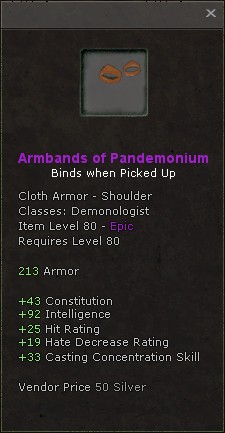 Shoulders: Armbands of Pandemonium