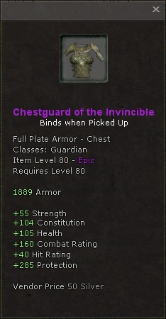 Chest: Chestguard of the Invincible