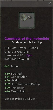 Hands: Gauntlets of the Invincible
