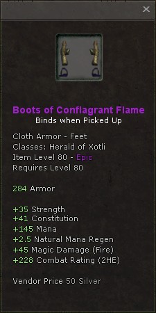 Feet: Boots of Conflagrant Flame