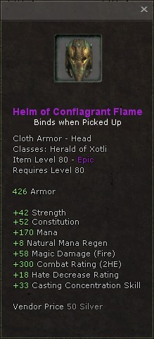 Head: Helm of Conflagrant Flame