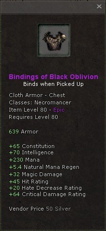 Chest: Bindings of Black Oblivion