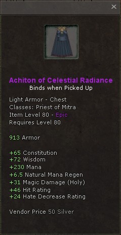 Chest: Achiton of Celestial Radiance