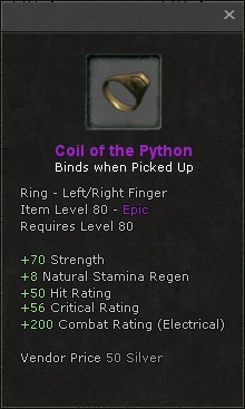 Ring: Coil of the Python
