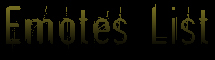 Emotes
