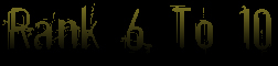 Ranks 6 To 10