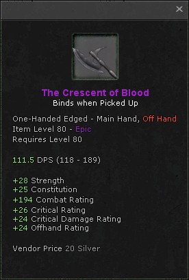 The Crescent of Blood