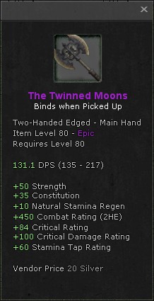 The Twinned Moons