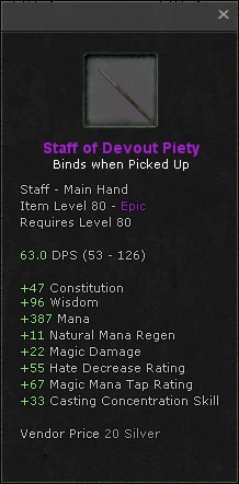 Staff of Devout Piety