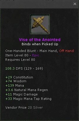 Vise of the Anointed