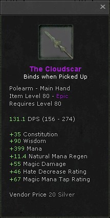 The Cloudscar