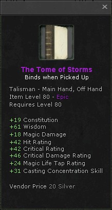 The Tome of Storms