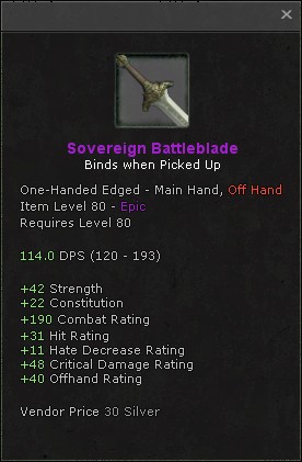 Sovereign Battleblade