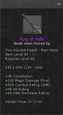 Fury of Xotli