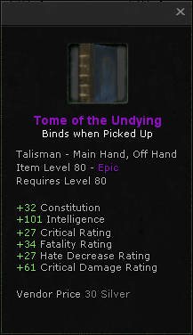 Tome of the Undying