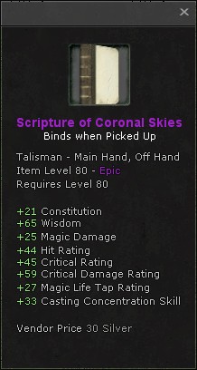 Scripture of Coronal Skies