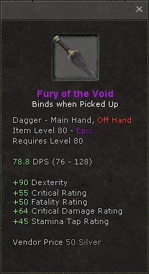 Fury of the Void