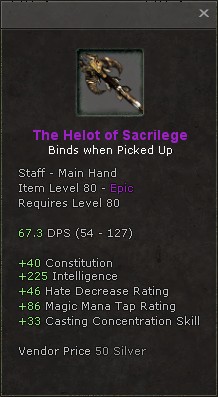 The Helot of Sacrilege