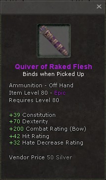 Quiver of Raked Flesh